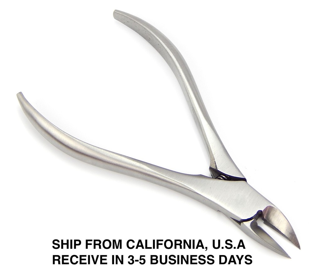 CURVE JAW INGROWN TOE NAIL NIPPER SILVER HANDLE