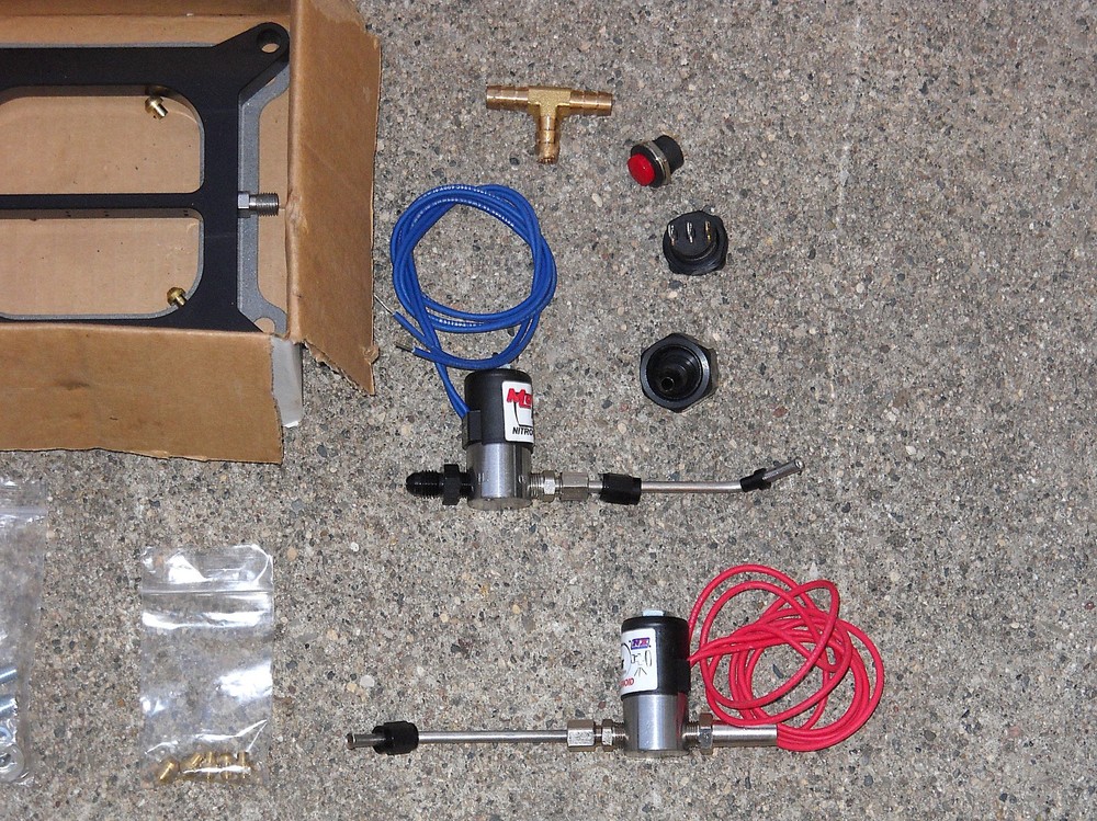 Nitrous Express Mainline Carb System with Bottle Nitrous Kit