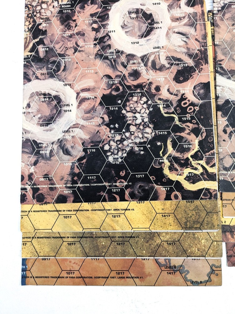 FASA Battletech Map Set #5