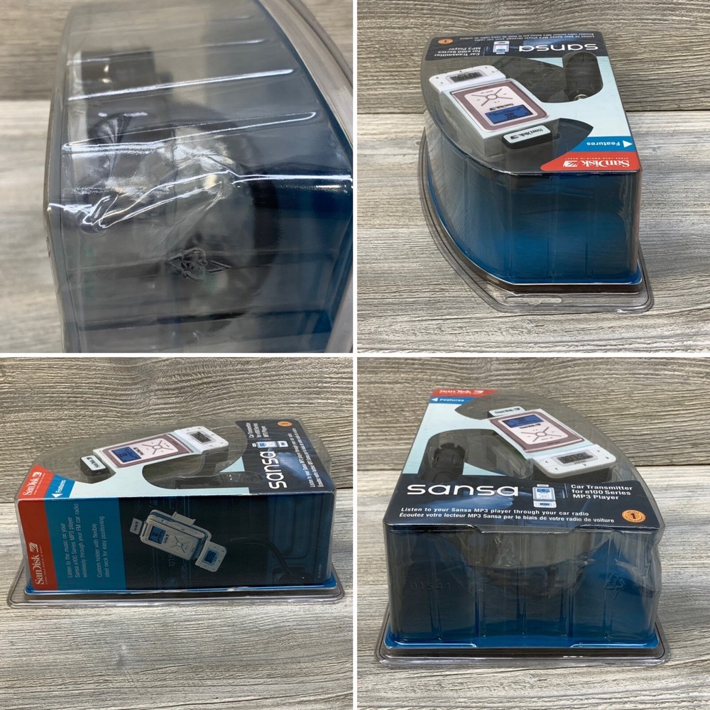 SanDisk Sansa e100 series mp3 player car transmitter New Sealed