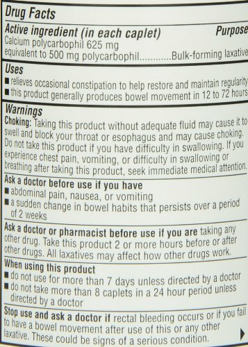 2 Pack Fibercon Fiber Therapy For Regularity Supplement 140 Caplets Each