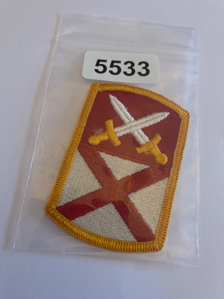 US Army 167th Support Command Patch Full Color Patch Sustainment INV5533