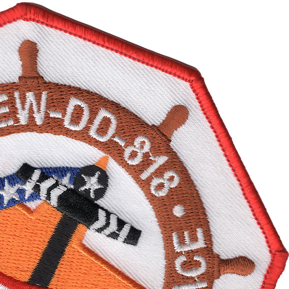 DD-818 USS New Patch Destroyer