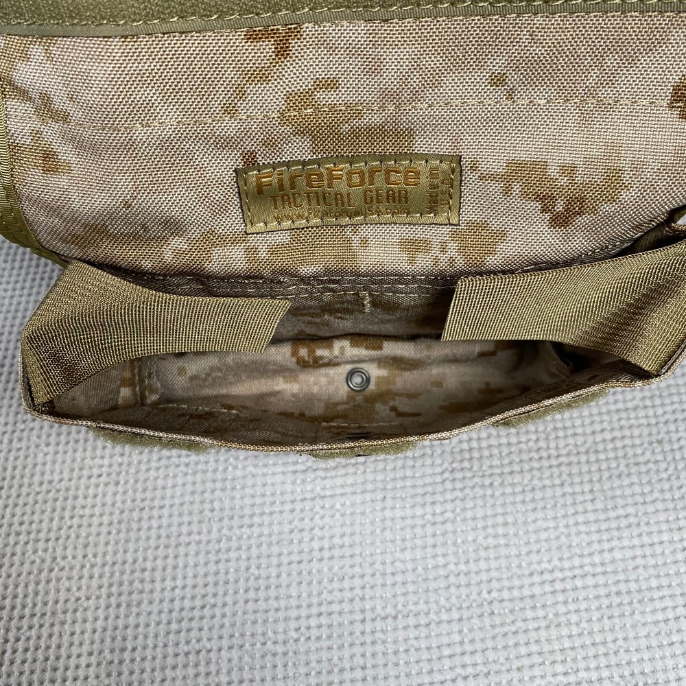 FireForce Horizontal MOLLE Utility GP Pouch USMC - DESERT MARPAT