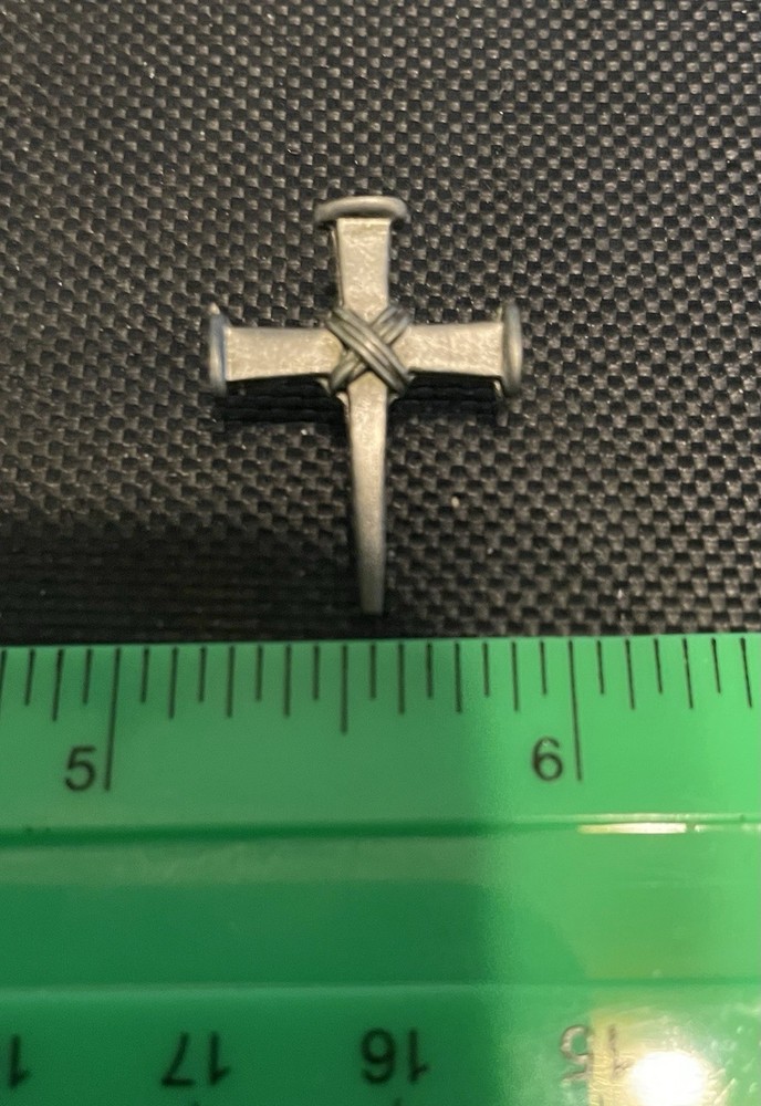 Trinity Nail Cross/Crucifix Pin