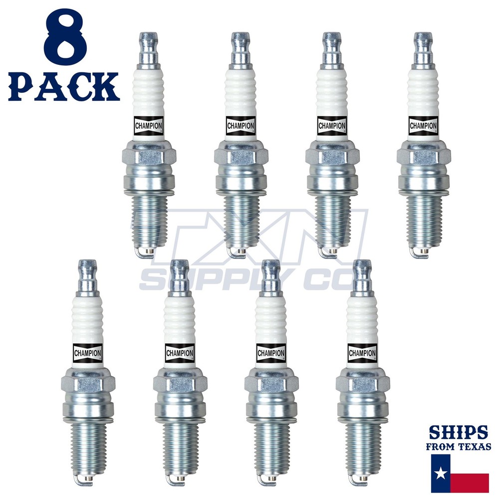 Champion 810 Copper Plus Spark Plug RA8HC - 8 Pack