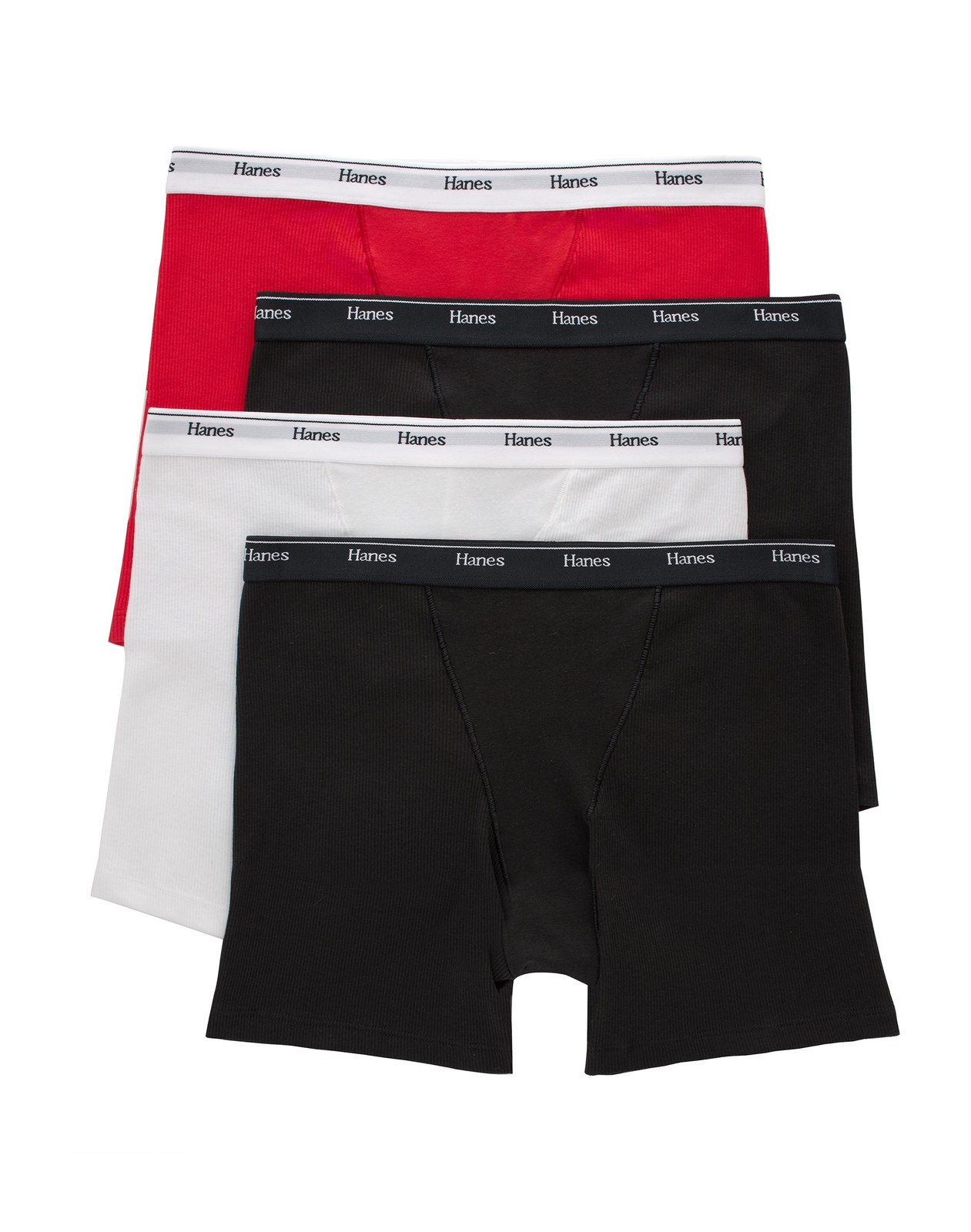 Hanes Originals Women's Mid-Thigh Boxer Brief Underwear Breathable Cotton