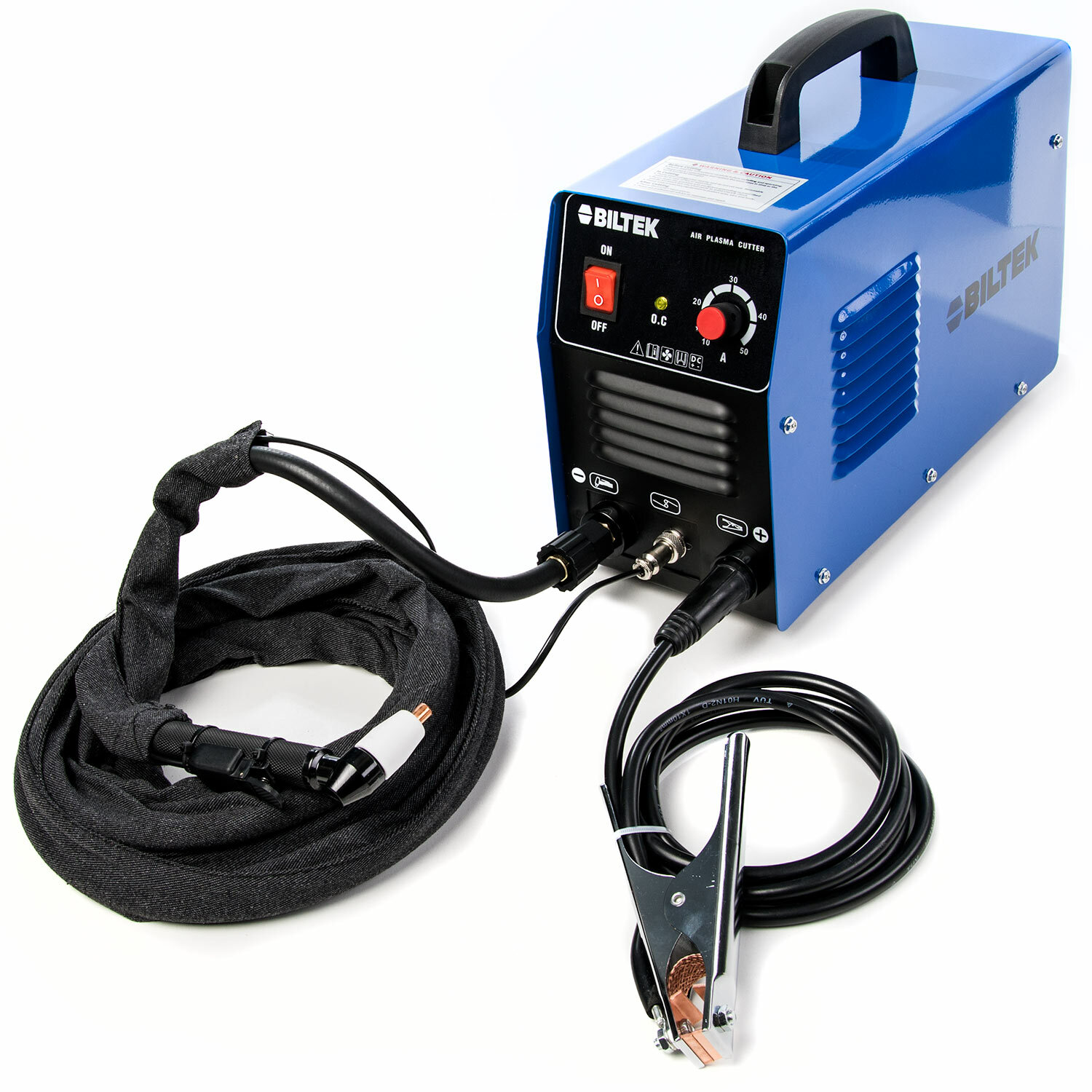 Plasma Cutter Digital Inverter 110/220V Voltage Performance Cuts 15-50 Amp