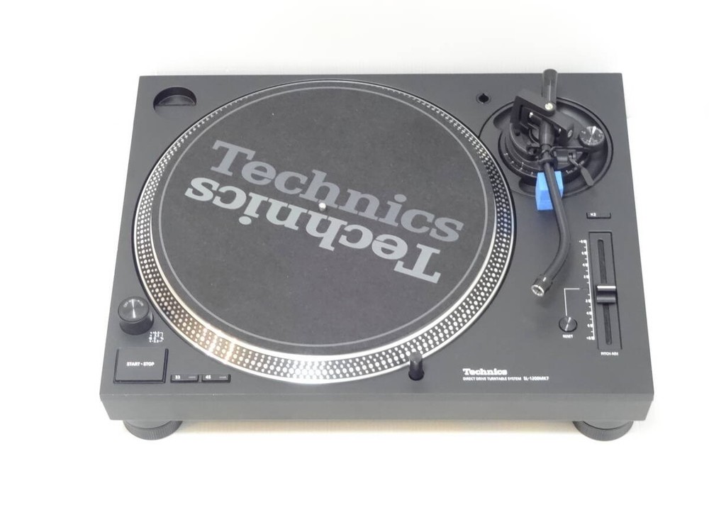 Technics SL-1200MK7 Black Direct Drive DJ Turntable 2023 Display Model Headshell