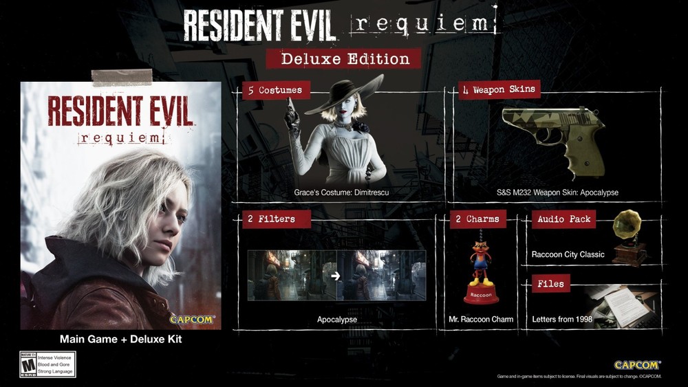Resident Evil Requiem DELUXE EDITION CODE ONLY PC/STEAM USA