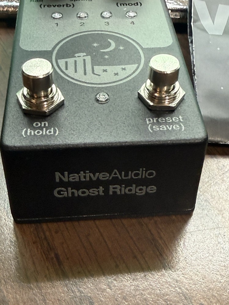 Native Audio Ghost Ridge Pedal Standard EF-GR-V15-STD With Box