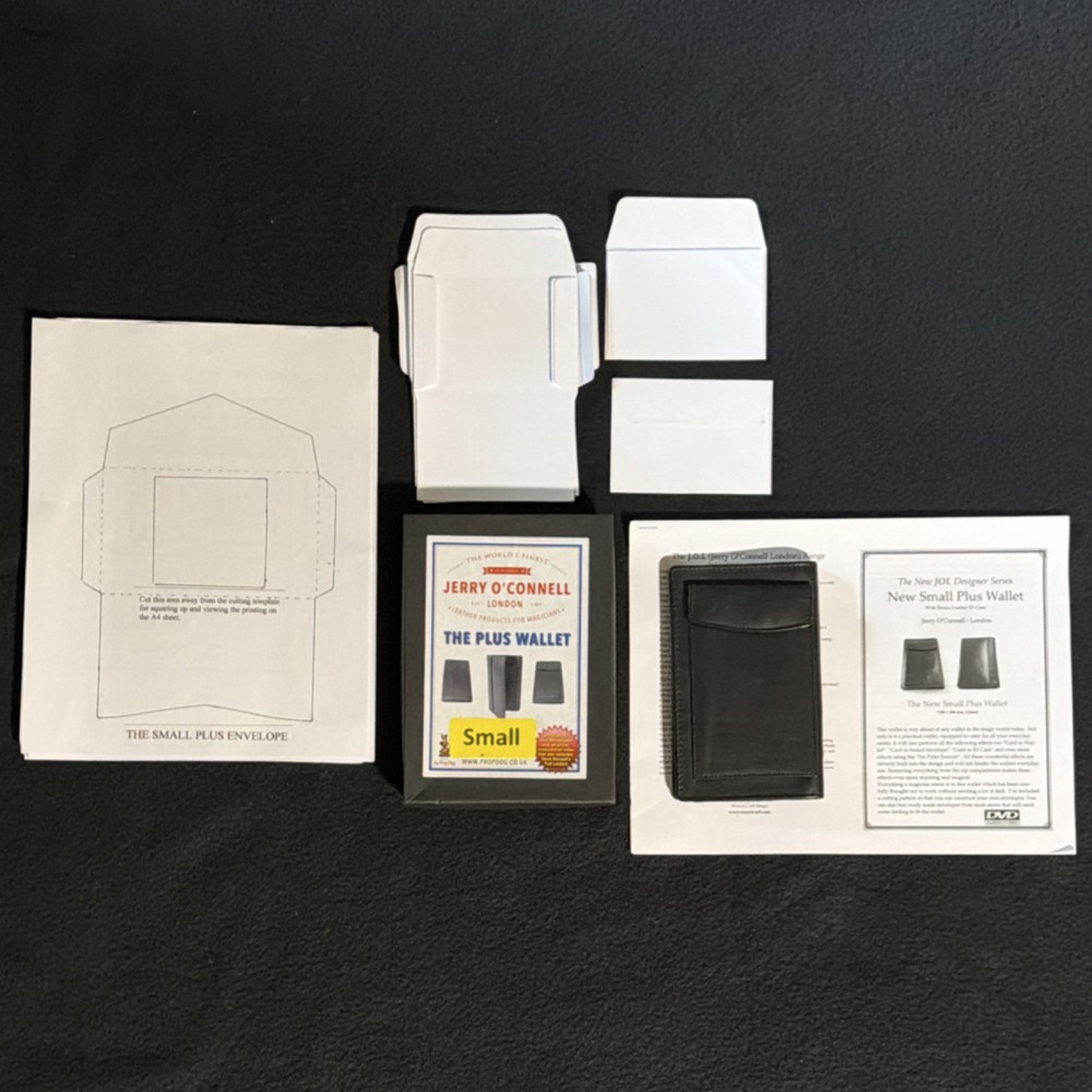 Jerry O'Connell The Plus Wallet Small Magic Trick with Envelope Templates