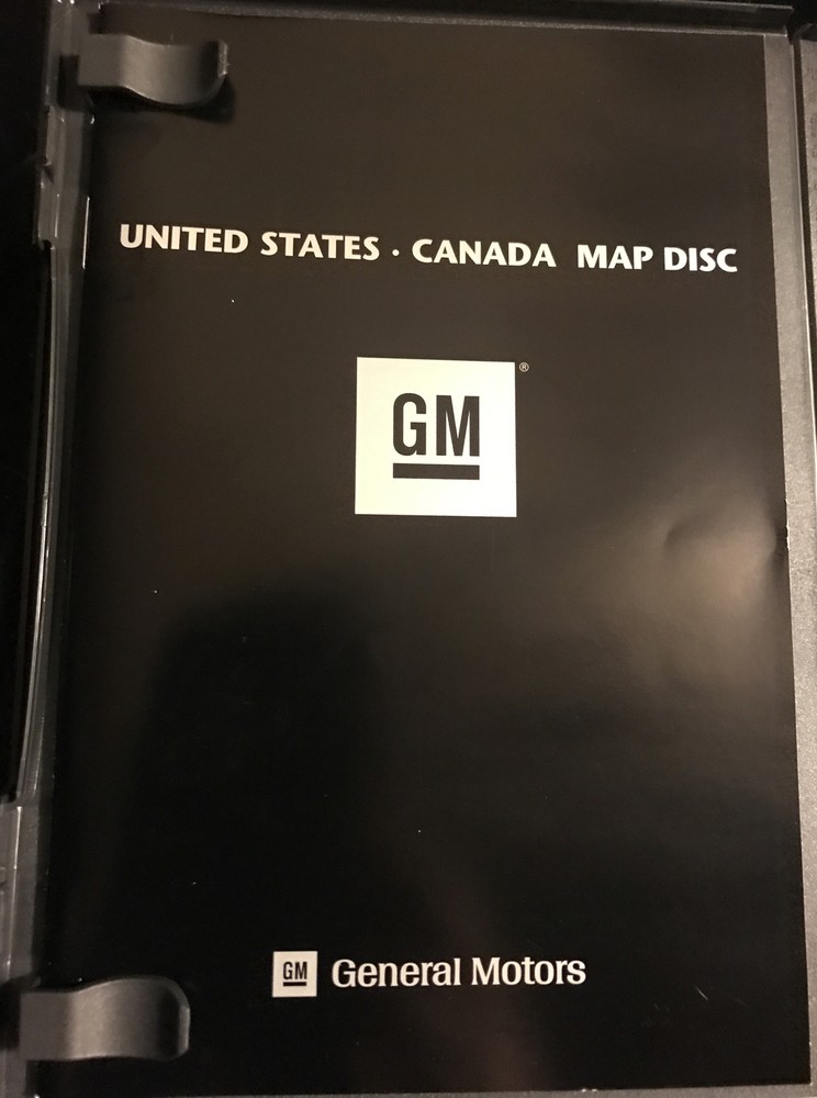 GM Navigation System Map DVD VERSION 3.0 UNITED STATES CANADA USED but Complete