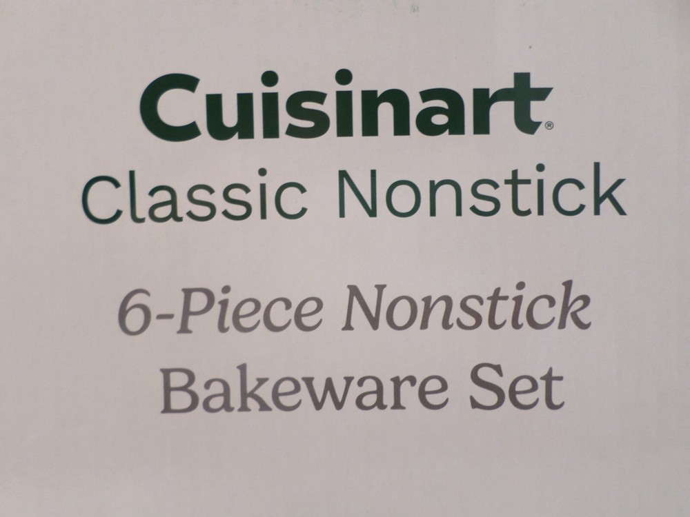 Cuisinart 6-Piece Classic Nonstick Bakeware Set
