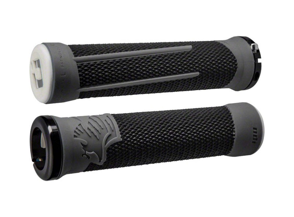 OGI AG-2 Lock-On Grips - Black-Graphite