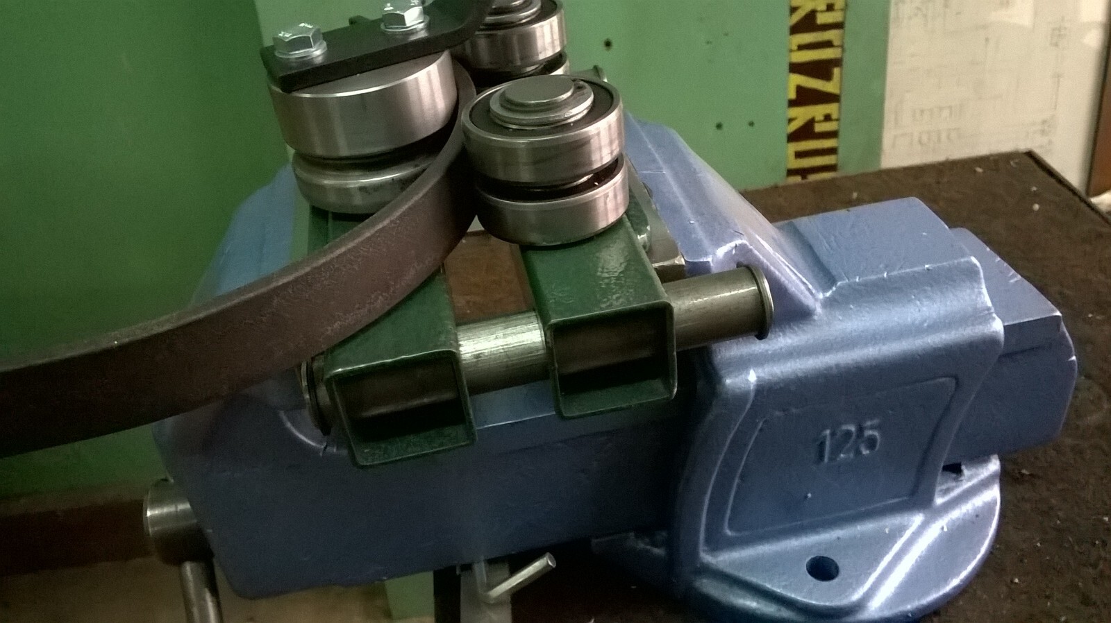 Manual RR-150 Ring Roller | Roller Bender for Steel Rods, Flat Bars, Pipes