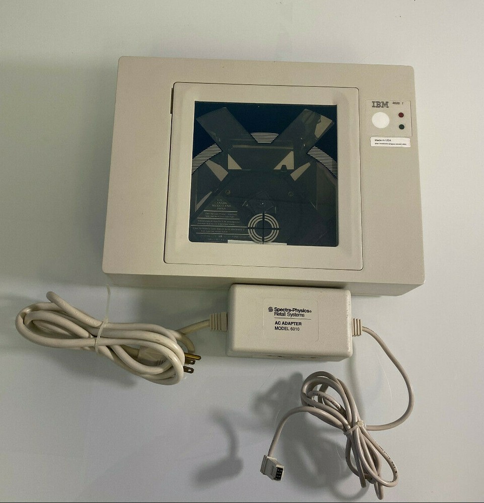 IBM Spectra-Physics Retail Systems Freedom Scanner with Power Supply