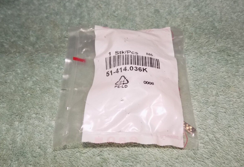 New EAO 51-414.036K Keylock Switch 2 Position Panel Mount for Interlock