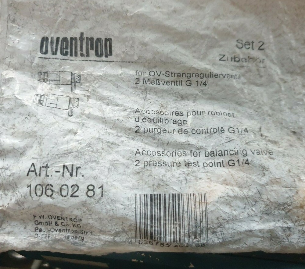 OVENTROP 1060281 2 PRESSURE TEST POINTS  (R5S3.7B2)