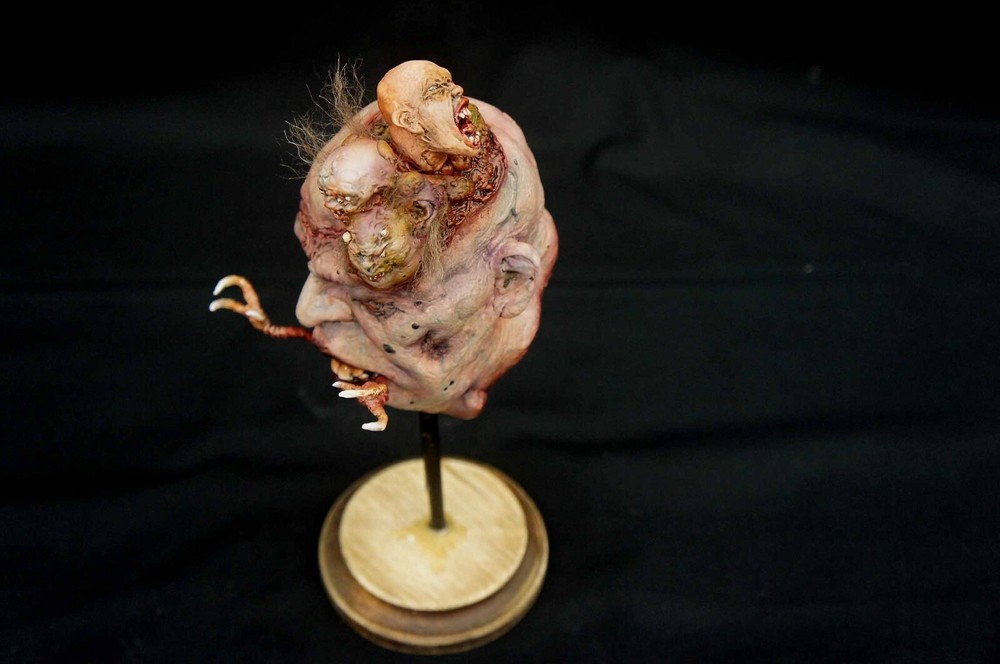 Voodoo 1:3 scale Head Art Statue Simon Lee Spiderzero