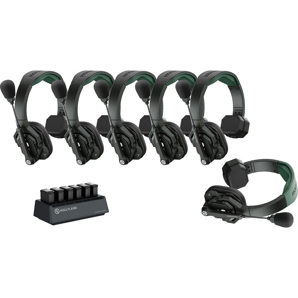Hollyland Solidcom SE Pro 6-Person Wireless Intercom System