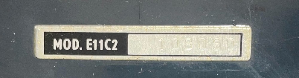 Vintage Original Odhner Electric Printing Adding Machine Model E11C2 Sweden 1950