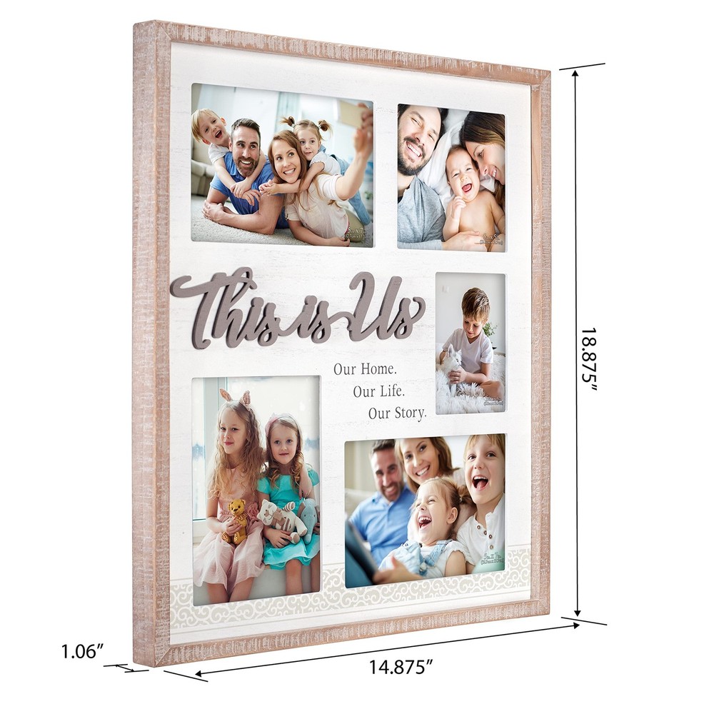 5-Op. This Is Us Rustic Bor, Brown