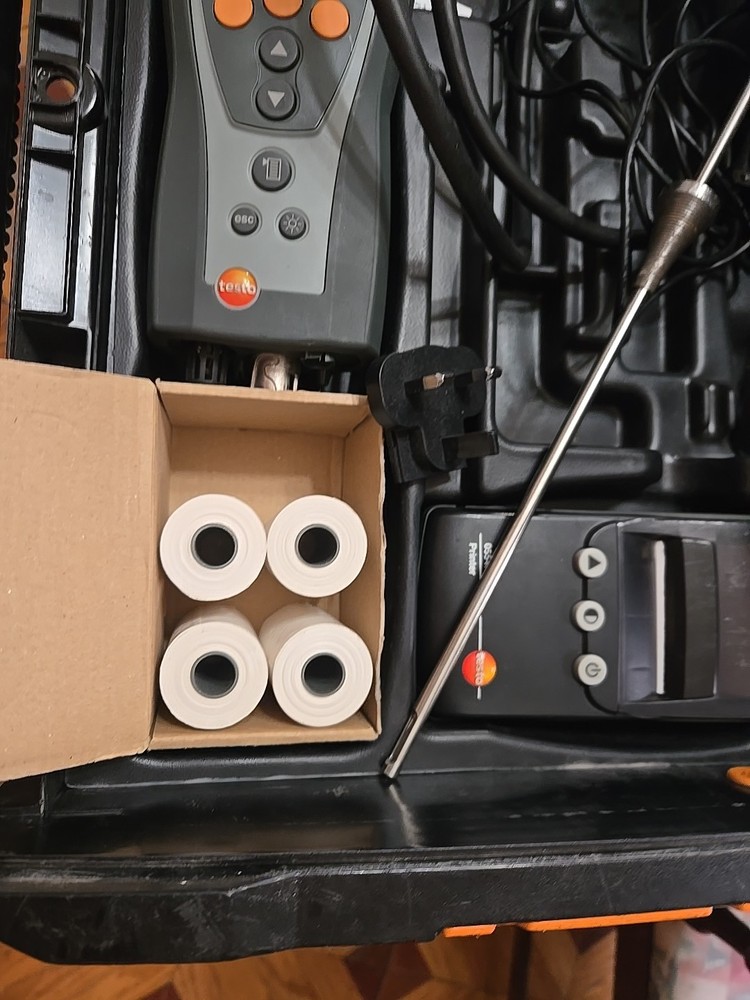 Testo 327-1 Flue Gas Analyzer Kit with printer