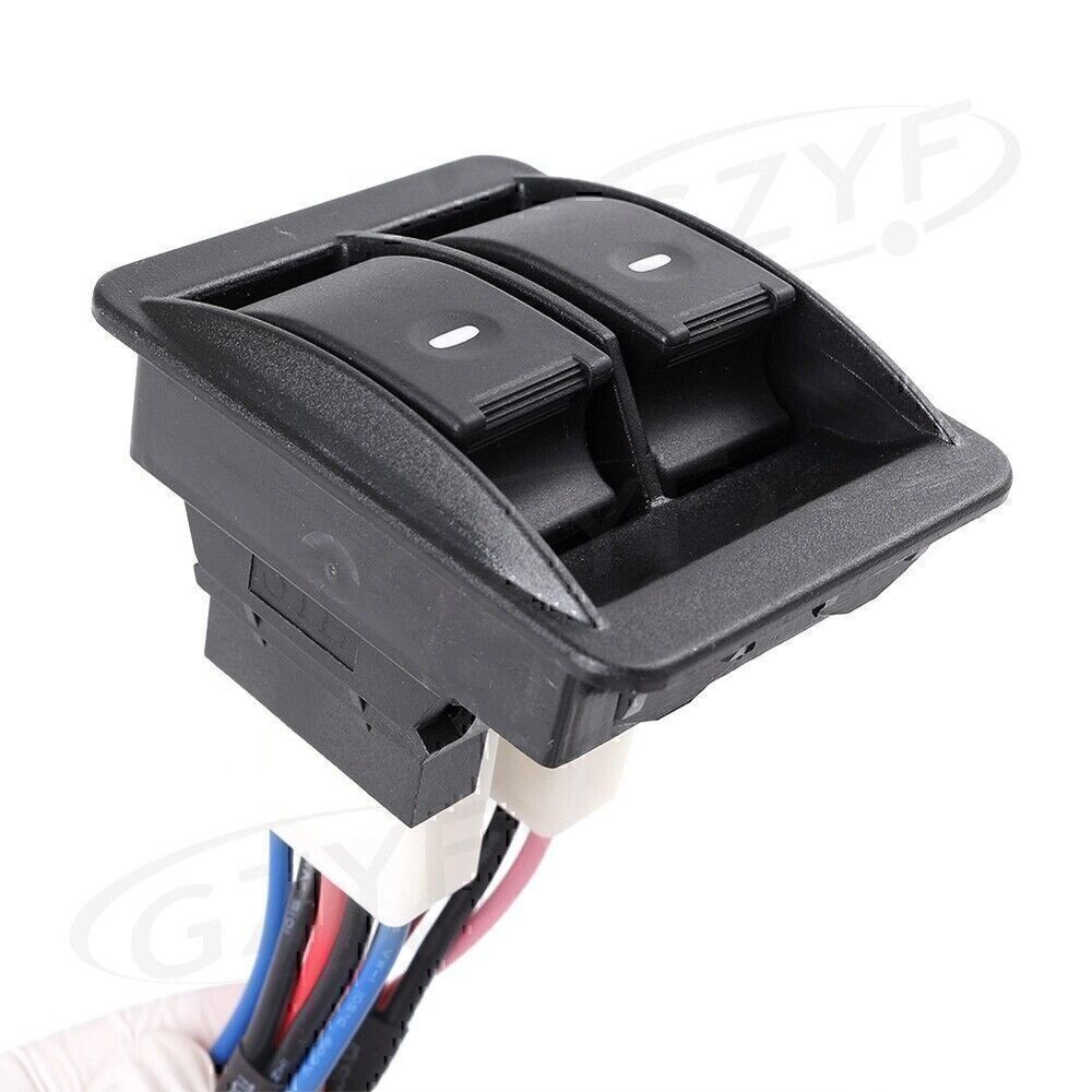 Car Power Electric Window Master Control Switch With Wire Harness Universal