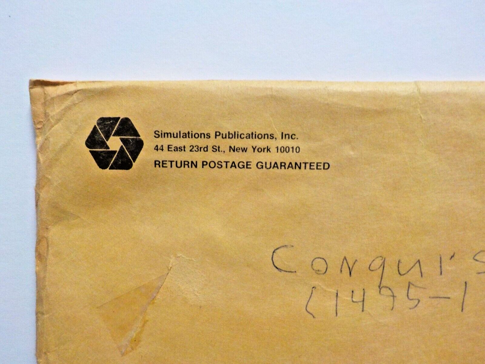 C0625 1976 Simulation Publications "Conquistador (Subscription Ed.)" (Incomp.)