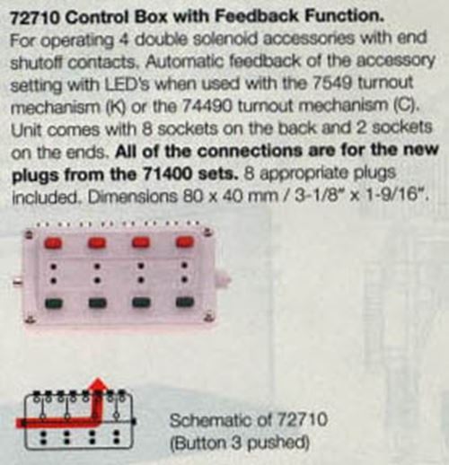 72710 Control Box w/Feedback Function