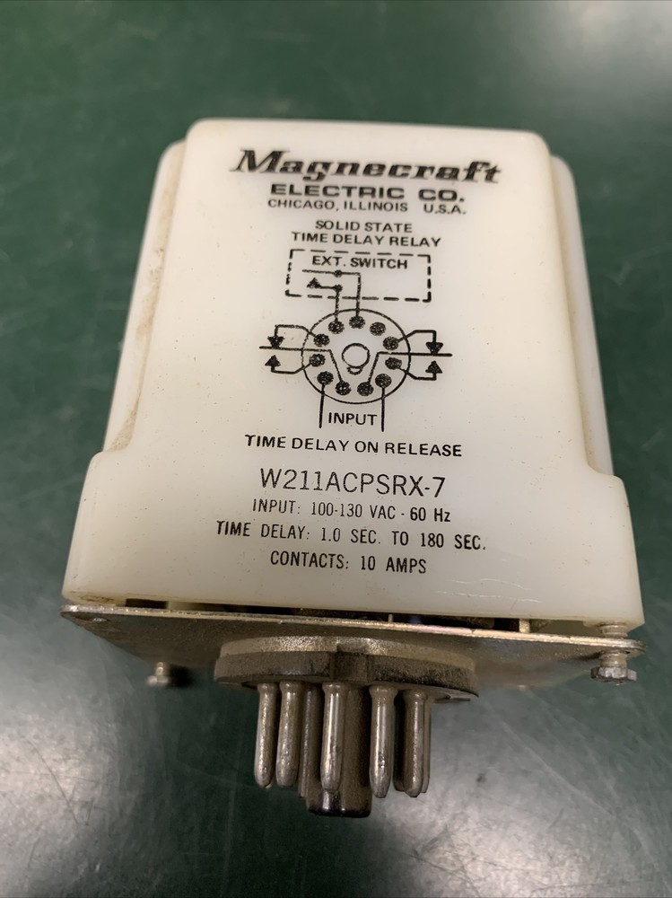 MAGNECRAFT SOLID STATE TIME DELAY RELAY W211ACPSRX-7