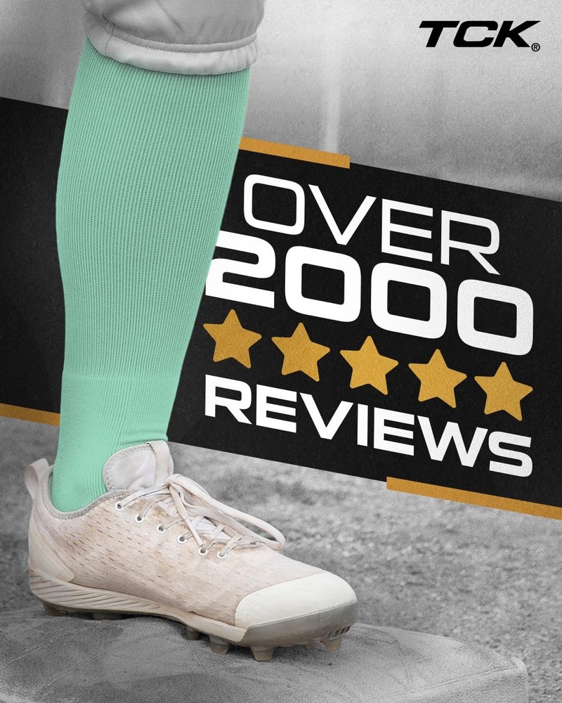 TCK Prosport Performance Tube Socks (Mint, Medium) Medium, Mint