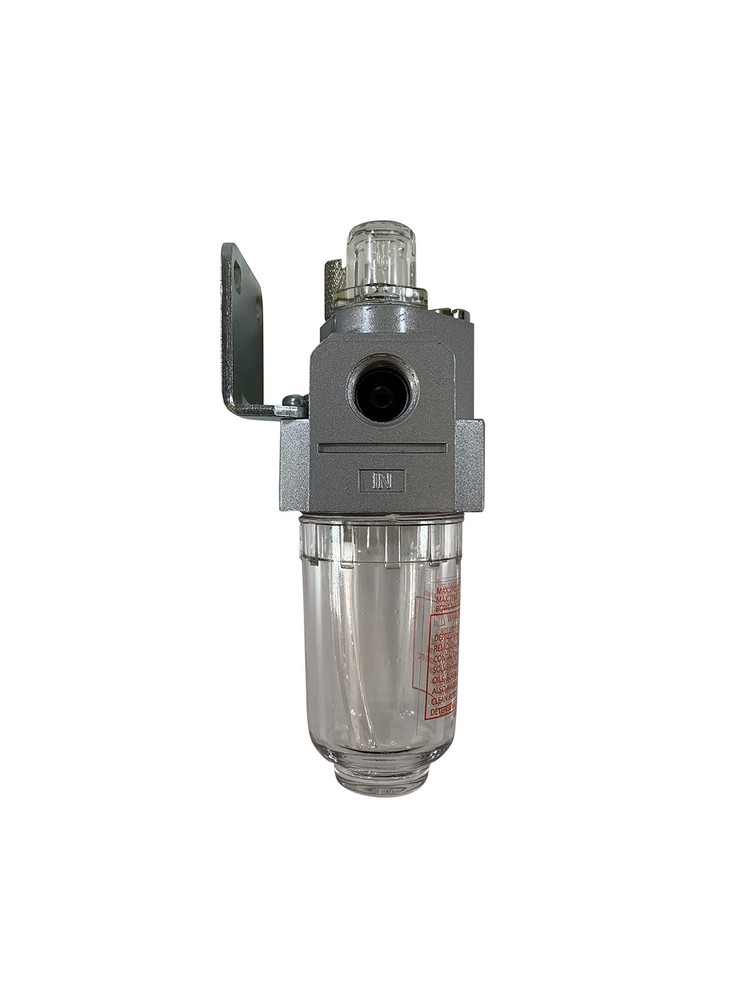 1/4" Mini LUBRICATOR air in line OILER compressed compressor Red