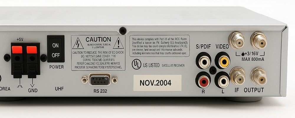 📺 Pansat 2500A Satellite Receiver – Box Labeled 2700A [IR] – Tested