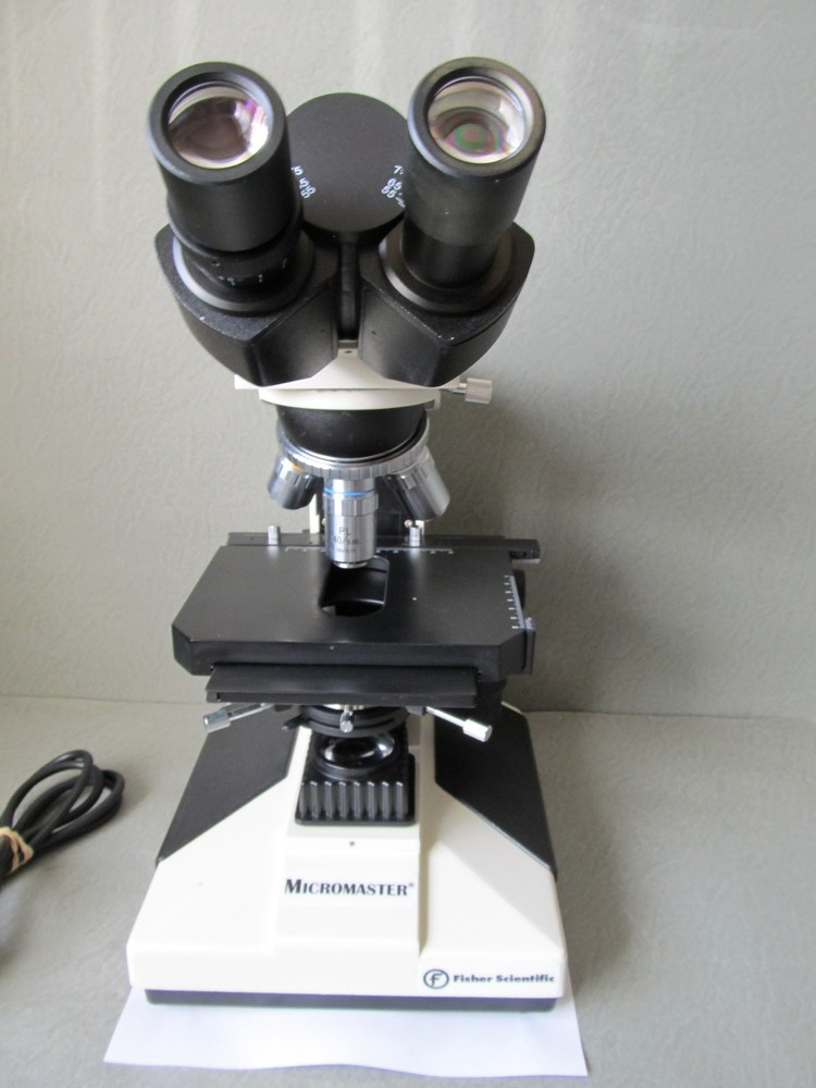 Fisher Micromaster 12-561B Binocular Microscope ***Pls Read