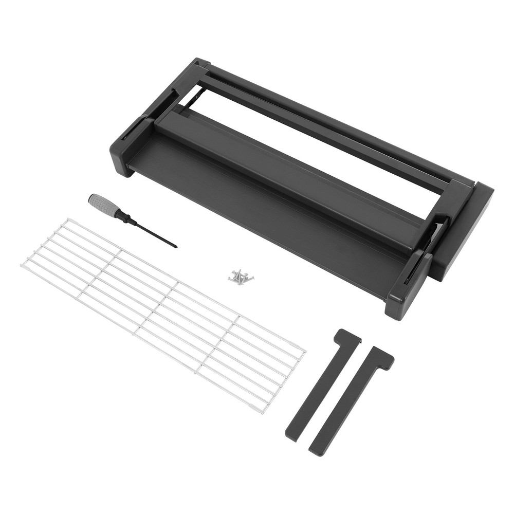 2 Layers Pull Down Storage Rack Spice Rack Kitchen Under Cabinet Organizer Stand