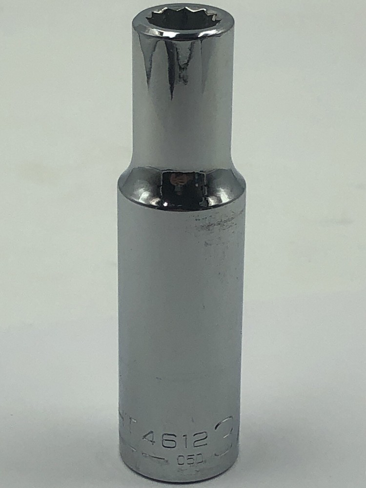 Wright Tool # 4612  3/8" - 1/2" Dr. 12 Pt. Std. Socket USA Made FREE SHIPPING