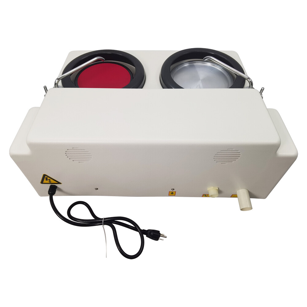 Tabletop Double Disk Metallographic Sample Pregrinding Polishing Machine 110V