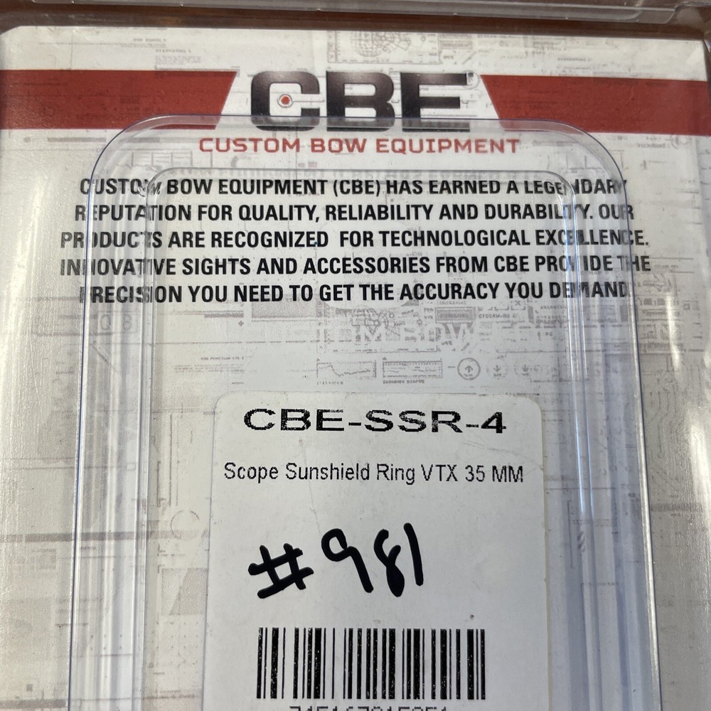 CBE Scope Su shield Ring VTX 35mm