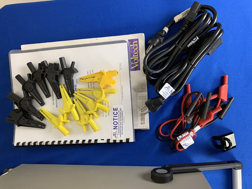 Voltech PM3000ACE Power Analyzer w/ IEC555 Impedance Network for Flicker Testing