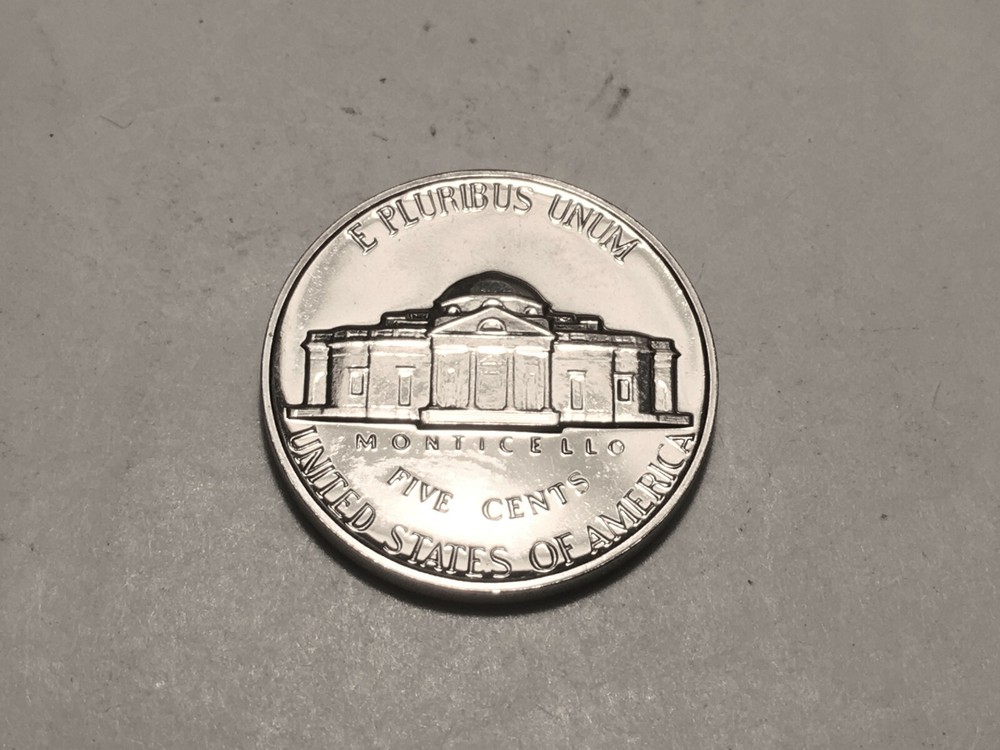 1963 WDDR-010 Doubled Die Reverse Ch/Gem Proof Jefferson Nickel Error