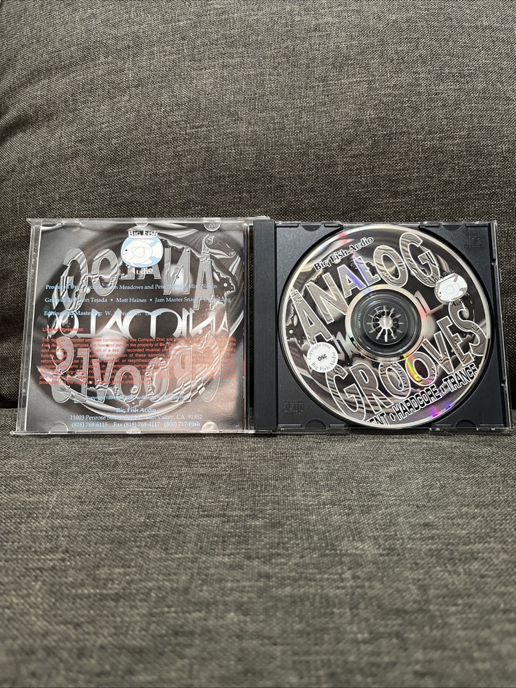 Big Fish Audio Analog Grooves Sample CD