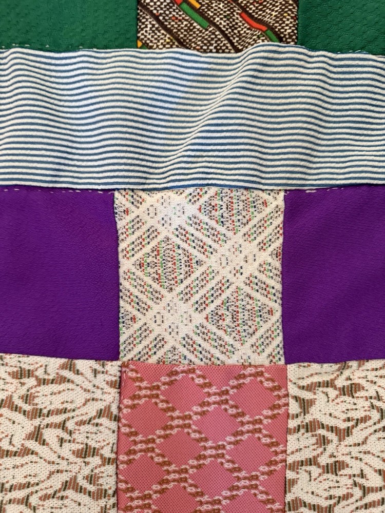 Patchwork Vintage Patchwork Quilt 80 X 74 70’s