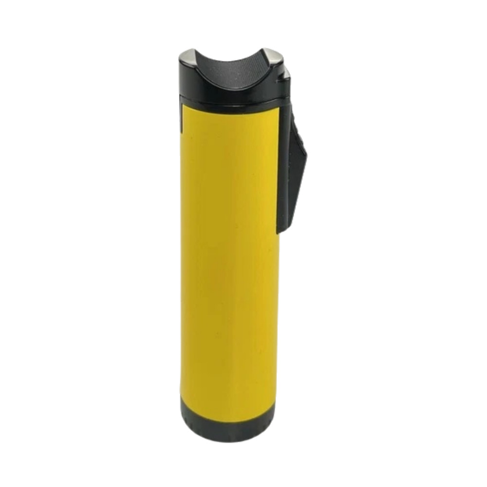 Triple Flame Cigar Top Holder Torch Lighter Flame Adjustable Butane Refillable
