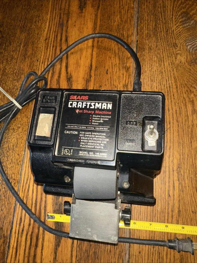 Sears Craftsman Wet Sharp Machine Model NO. 146-66995 - Tested and Working