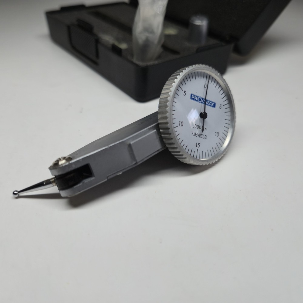 .030" Range Dial Test Indicator Horizontal Jeweled Movement Precision Measuring