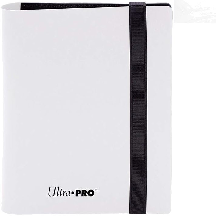 Eclipse 2 Pocket Pro Binder in Arctic White - Stylish Card Storage Solution
