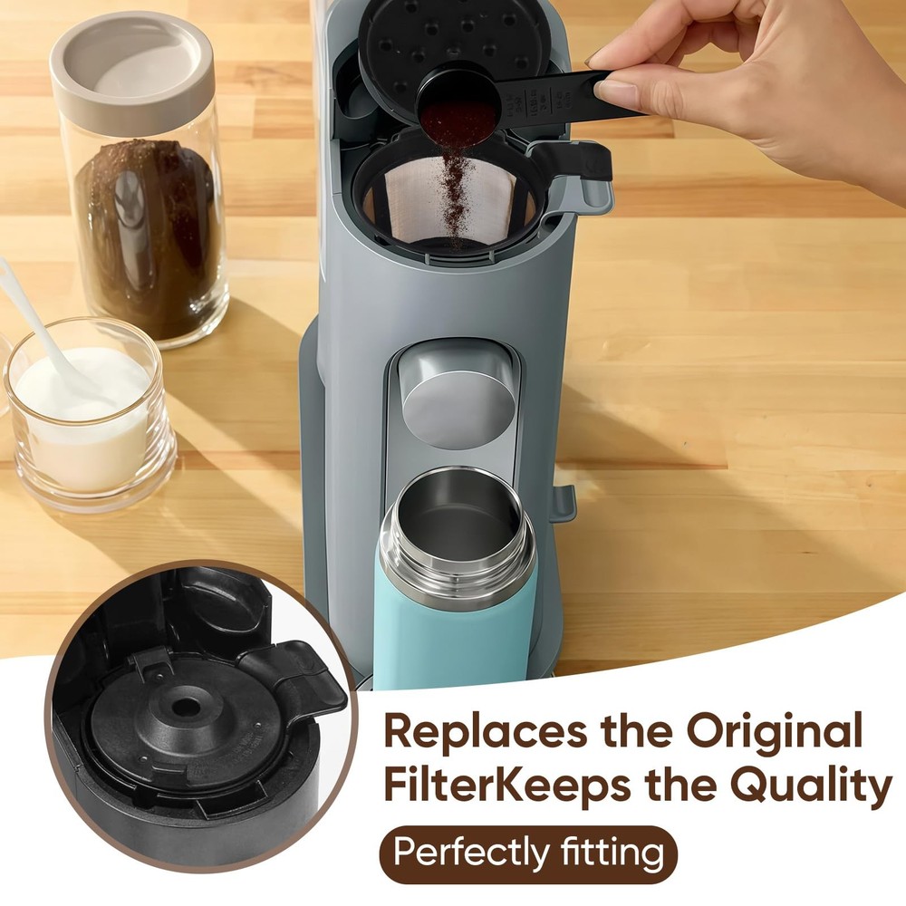 Permanent Coffee Filter Replacement for Ninja PB051/PB040/PB041ST-Reusable Go...