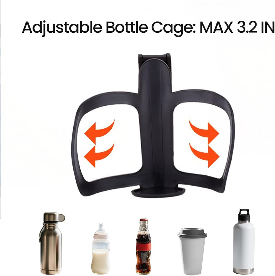 Universal Walker Cup Holder, Wheelchair Cup Holder, Rollator Accessories, Bottle